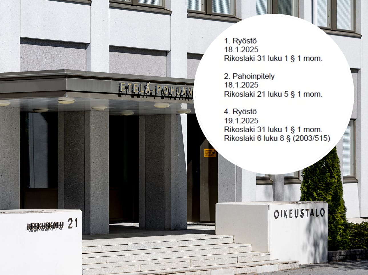 Seinäjokelaiset nuoretmiehet eivät olleet aiemmin syyllistyneet rikoksiin, mutta tammikuussa tilille tuli hetkessä tuomio kolmesta.