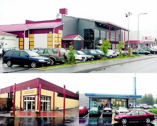 Halpakauppa kiinnostaa. Suomalaisen halpakaupan kärkinimiin kuuluva Tokmanni Oy on kiinnostunut Säästökuoppa Oy:stä. Yrityksen lippulaiva on Jukolankujan jätti (ylinnä). Sen kaksi muuta Oulun liikettä ovat Toppilan taloushalli ja Kaijonharjun jätti.