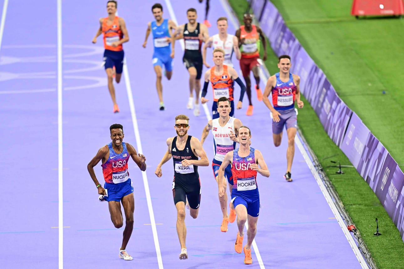 Cole Hocker pesi kaikki 1500 metrin loppukirissä. Ennakkosuosikki Jakob Ingebrigtsen jätettiin tylysti mitalisijojen ulkopuolelle.