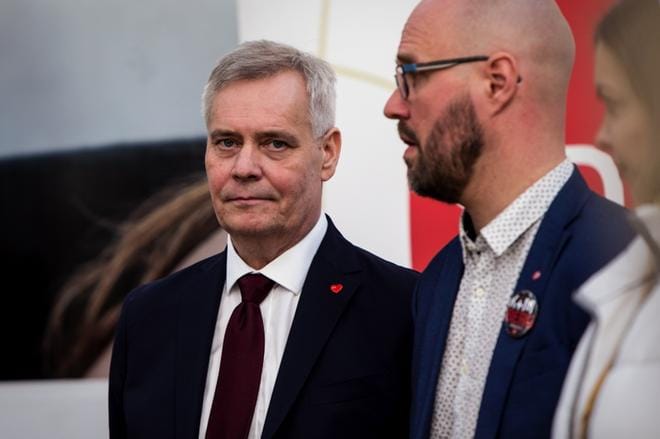 SDP:n puheenjohtaja lupasi vaasalaisille lauantaina, että keskussairaalasta tulee laajan päivystyksen sairaala, mikäli puolue on seuraavassa hallituksessa. KUVA PAULA KASKIMAA