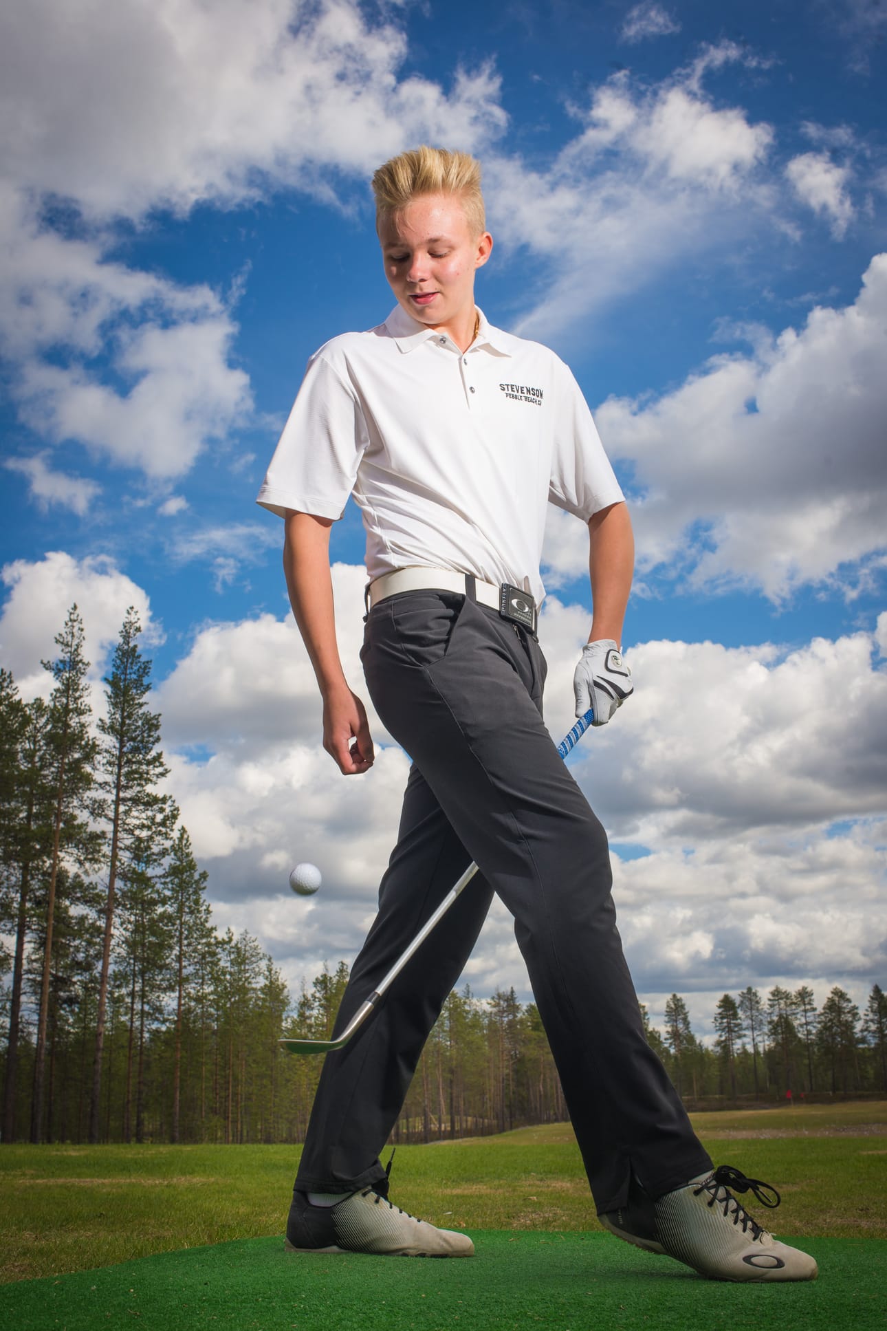 Joonas Tuovinen vietti vaihto-oppilasvuoden Kaliforniassa.