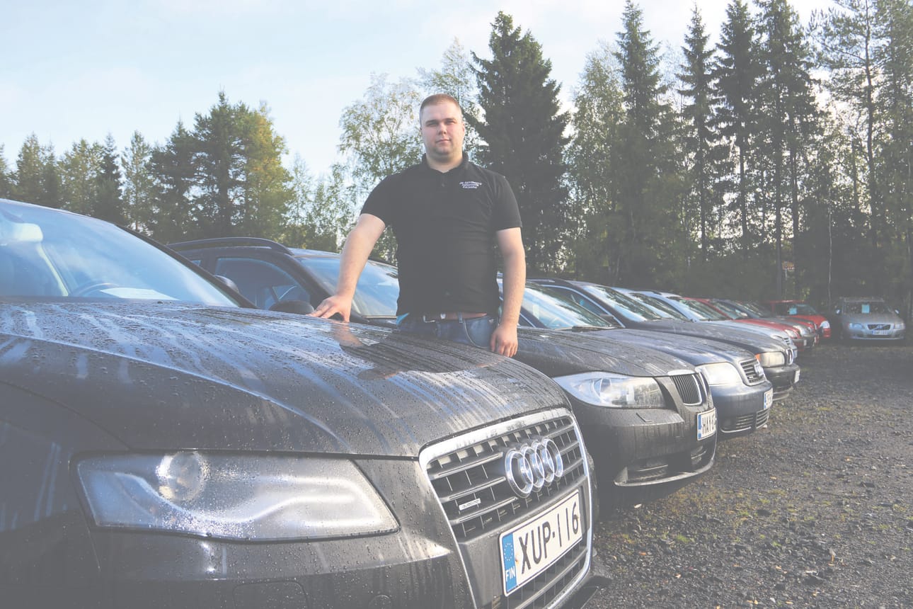 JS-Automoto Oy:n Juho Saarela keskittyy jatkossa automyyntiin.