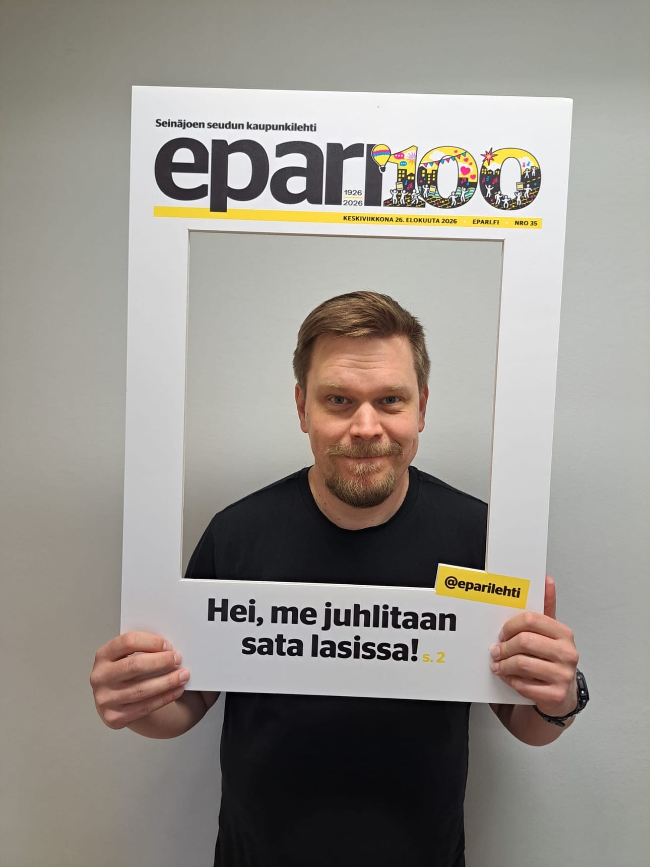 Markus Kaikkonen, nuotistonhoitaja.