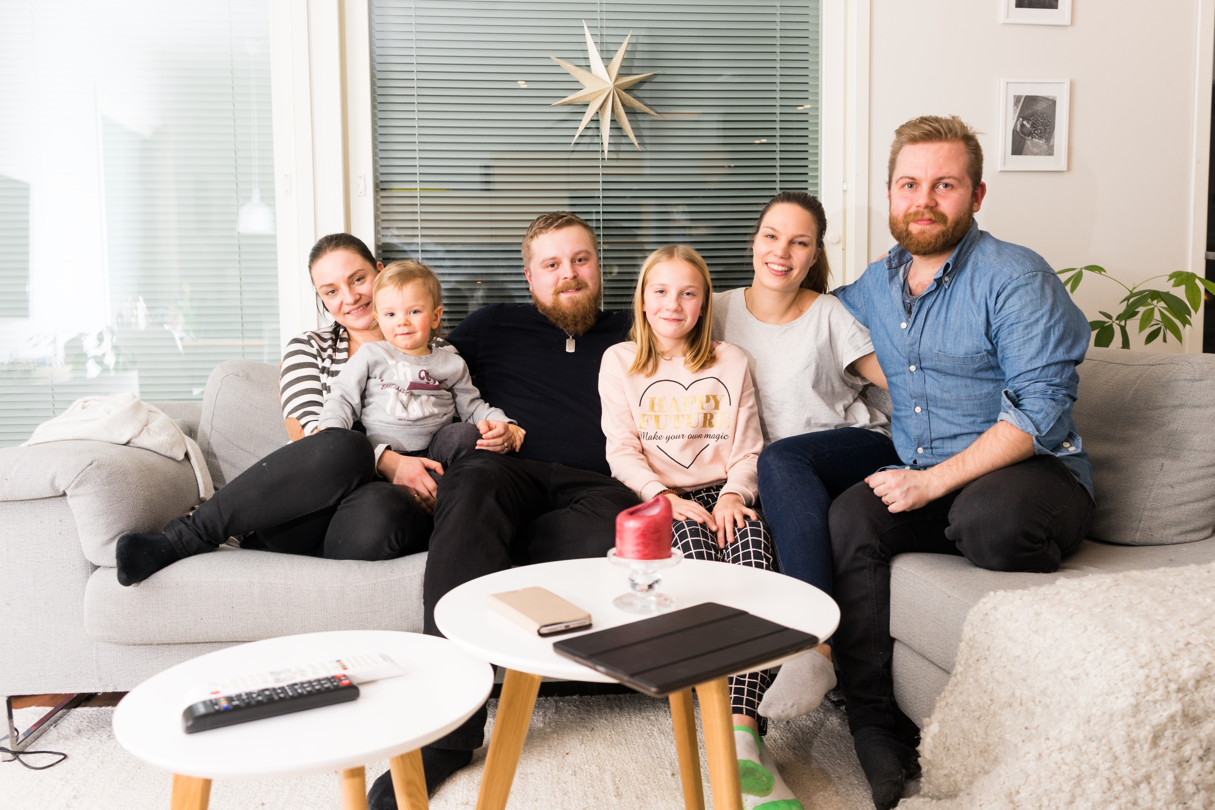 Lyhytelokuva Metsänpeiton tiimi syntyi muhoslaisesta naapurustosta. Mukana ovat Maiju Kinnunen (vas.), Tuomas Kinnunen, Saara Runtti, Reetta-Mari Mustonen, Sami Mustonen.
