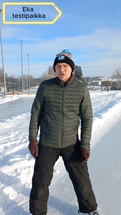 Kurikan urheilukentän retkiluistelurata