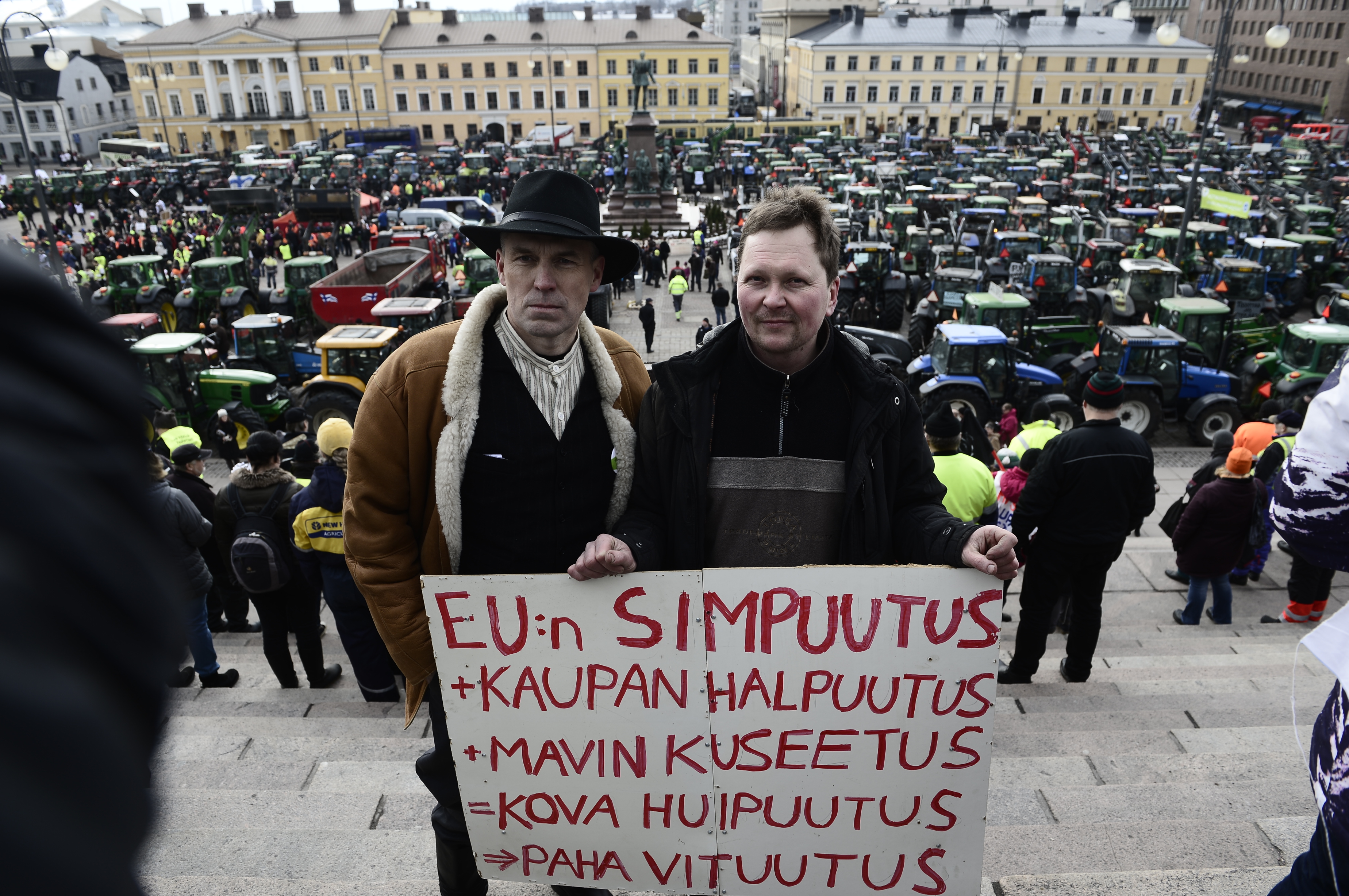 Pääministeri väläytti puheessaan kotimaisen ruuan suosimista