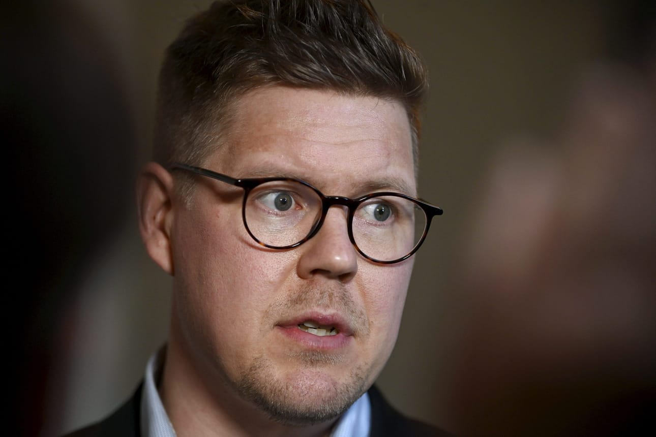 SDP:n eduskuntaryhmän puheenjohtaja, kansanedustaja Antti Lindtman. Arkistokuva. LEHTIKUVA / ANTTI AIMO-KOIVISTO