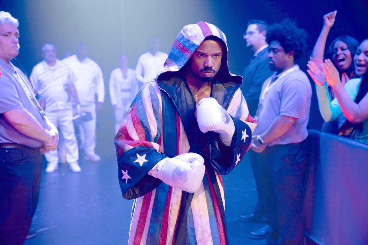 Adonis Creed (Michael B. Jordan) joutuu uransa suurimman haasteen eteen elokuvassa Creed III.