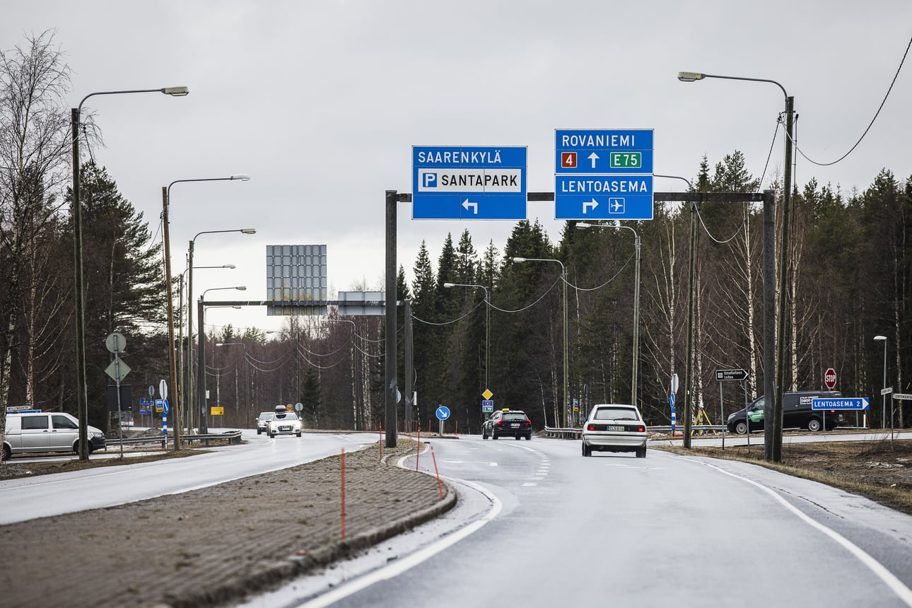 Kauan odotettujen lentokentäntien risteyksen liikennevalojen rakentaminen alkoi Rovaniemellä
