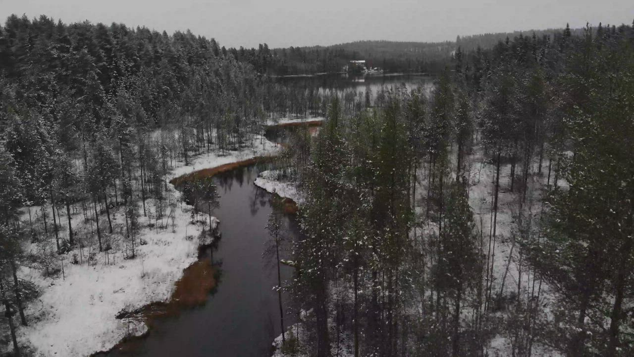 Maa valkoiseksi myös Koillismaalla – Virtaus uhkaa kääntyä etelän puolelle ja sulattaa lumet pois