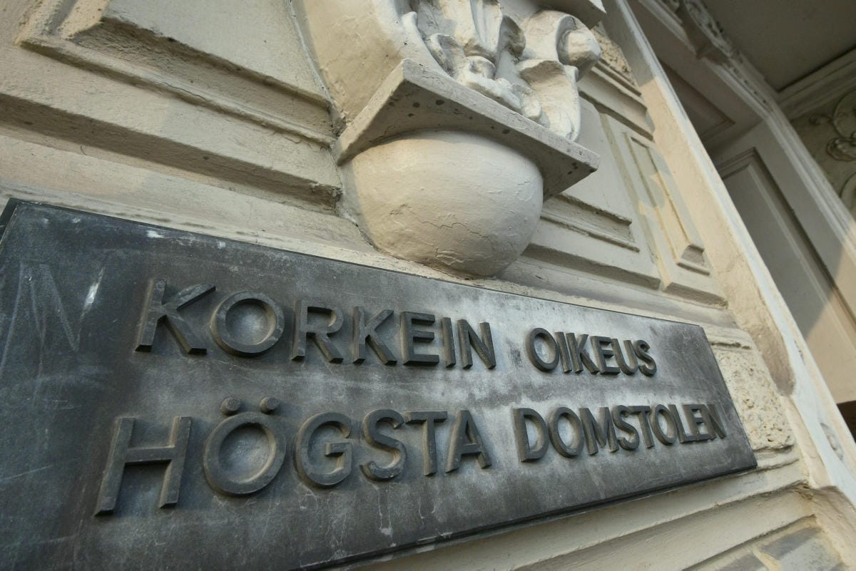 KKO tuomitsi miehen törkeästä huumausainerikoksesta 5,5 vuoden vankeuteen. Lehtikuva / Markku Ulander