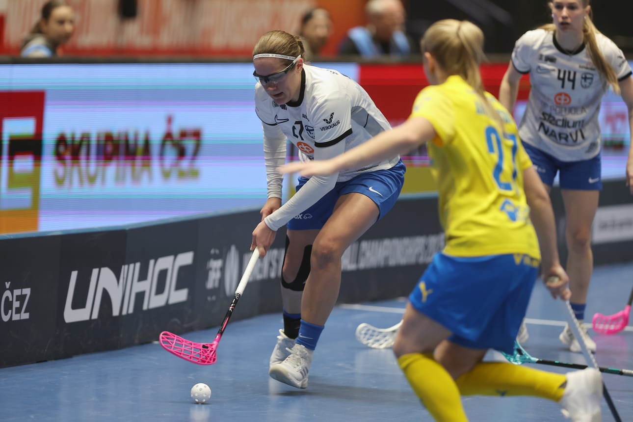 Oona Kauppi teki pronssiottelussa kaksi maalia.
