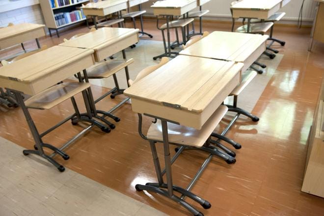 Syyslukukauden työ käynnistyy yhteensä yli puolella miljoonalla peruskoululaisella ensi viikosta lähtien. Yleisin koulunaloituspäivä on torstai 8.8. KUVA: Jane Iltanen/ Arkisto