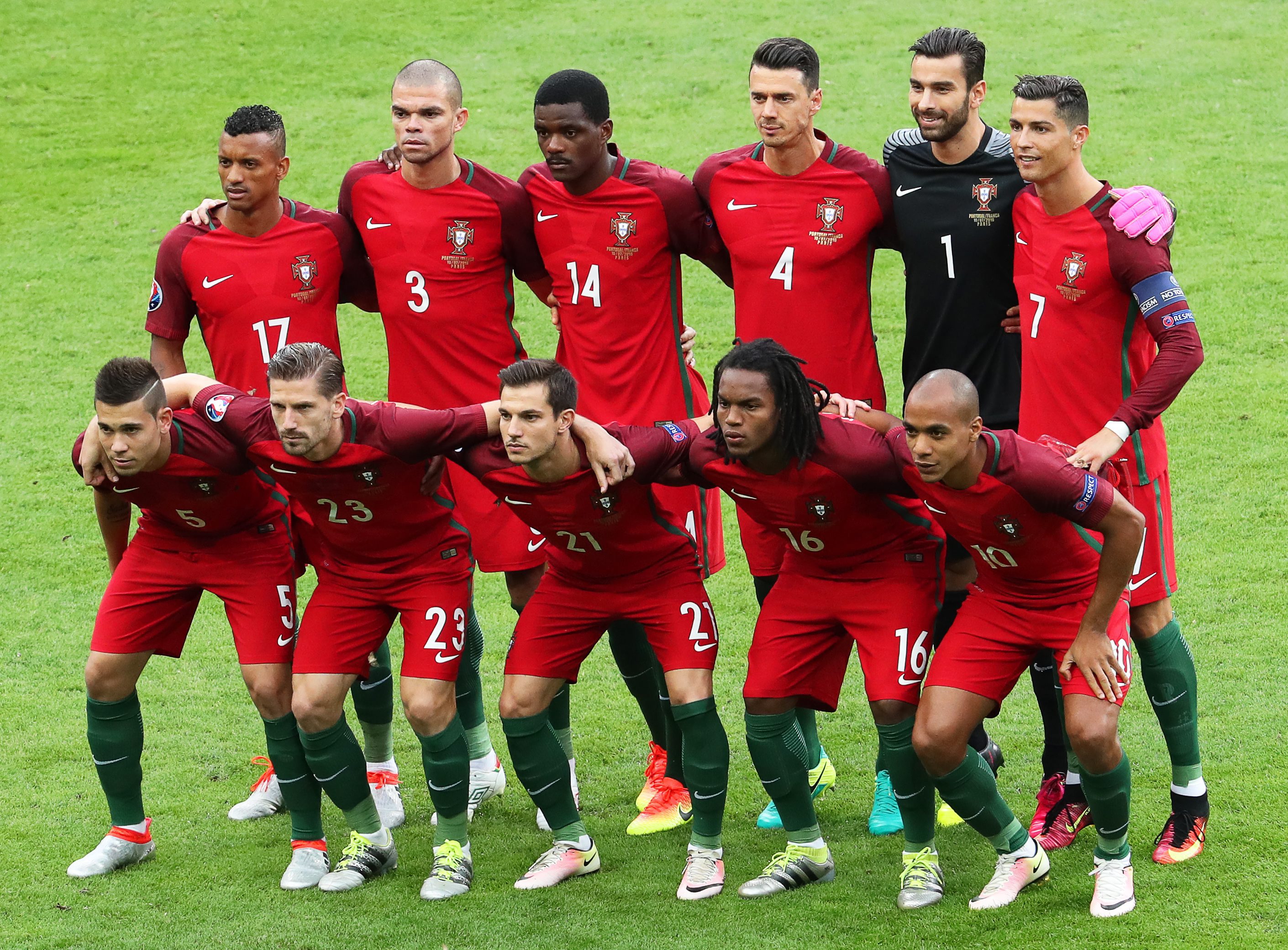 Pepe ja Carvalho Portugalin avauksessa, Ranskalle ei muutoksia