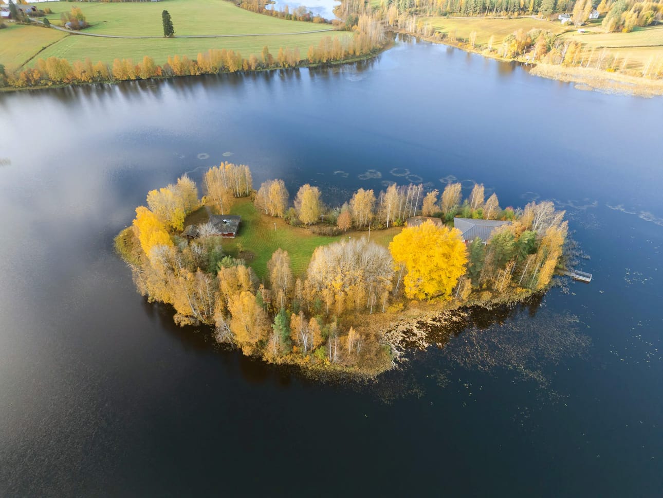 Alavuden seurakunnan omistama Aittoosaari on ollut myynnissä lokakuusta 2024 alkaen.