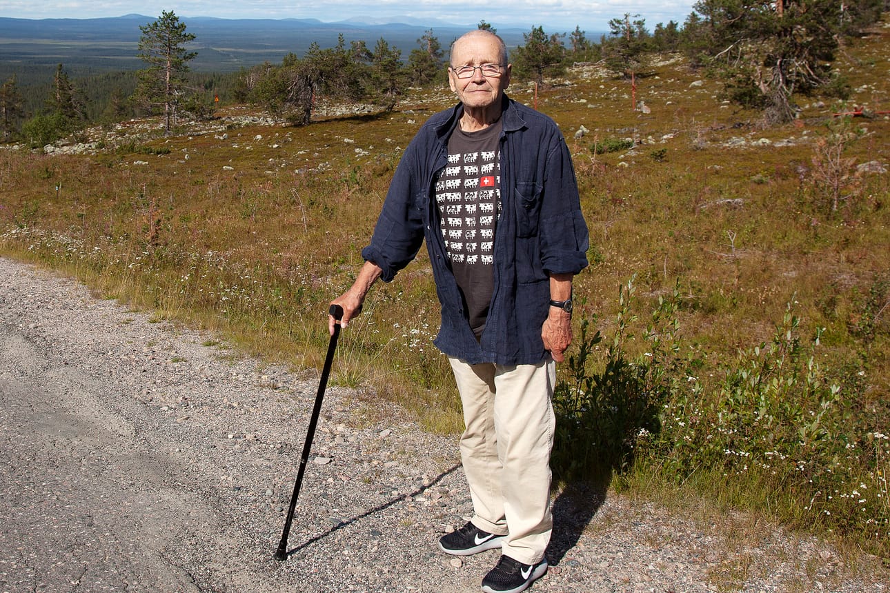 Olli Lehtovuori Kittilässä vuonna 2017.