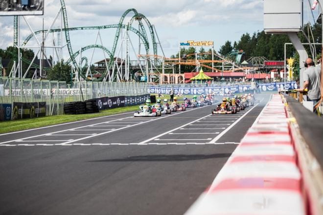 Kartingin MM-kilpailu käydään PowerParkin erinomaisissa puitteissa. KUVA: HANNU RAINAMO/AKK