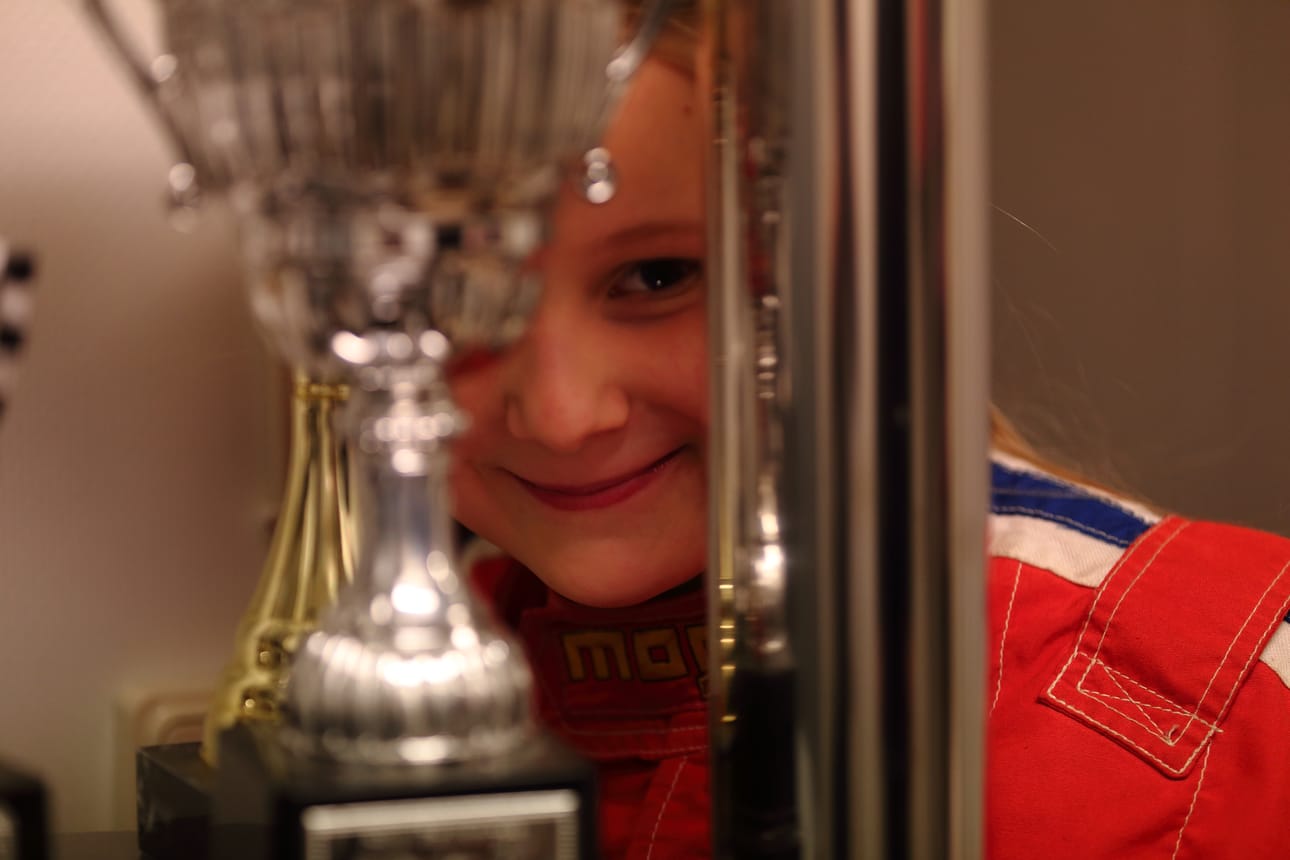 Peppi Keski-Korsu toivoo saavuttavansa yhtä paljon pokaaleja kuin hänen isänsä Pekka Keski-Korsu.