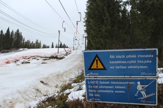 Soinin rinnekeskus Vuorenmaahan sekä rinneyrittäjän ja kunnan suhteisiin liittyvät asiat ovat nyt Pohjanmaan poliisilaitoksen puntaroitavina. ARKISTOKUVA: REIJO HEIKKILÄ