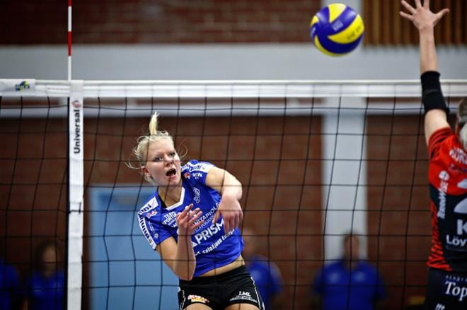 Jymy pelasi viikonlopun pelit ilman hakkuri Julie Mikaelseniä. Kuva: Tomi Kosonen