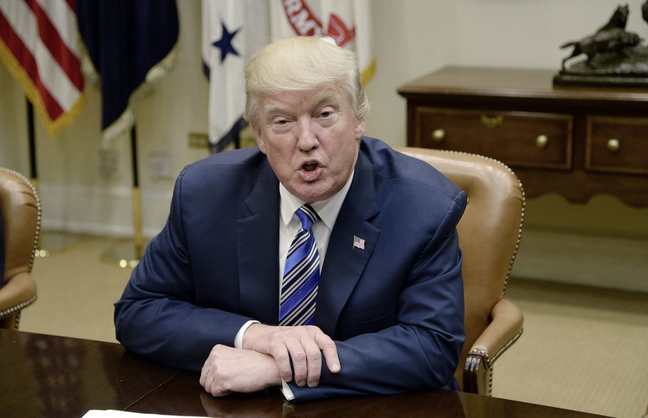 Trumpin kannatus on pudonnut ennätysalas.