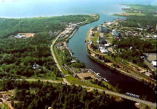Tuleva asuntomessualue on saaren pohjoiskärjessä.