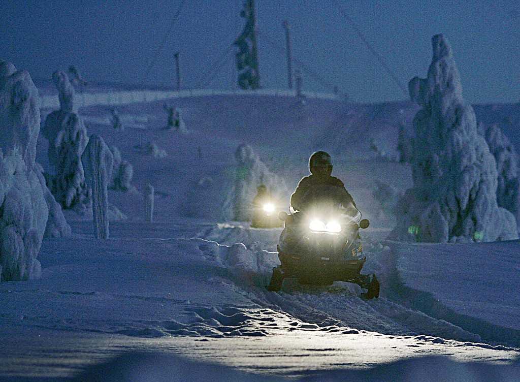 Suurin osa vakavista moottorikelkkaonnettomuuksista ajettiin viime vuoden aikana Lapissa.