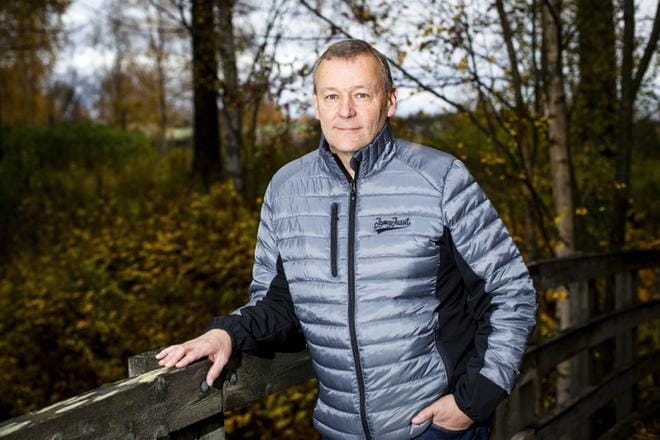 Vesa Puutonen kokee ottelutapahtumissa olevansa osa JymyJussien joukkuetta. KUVA: MATTI HAUTALAHTI