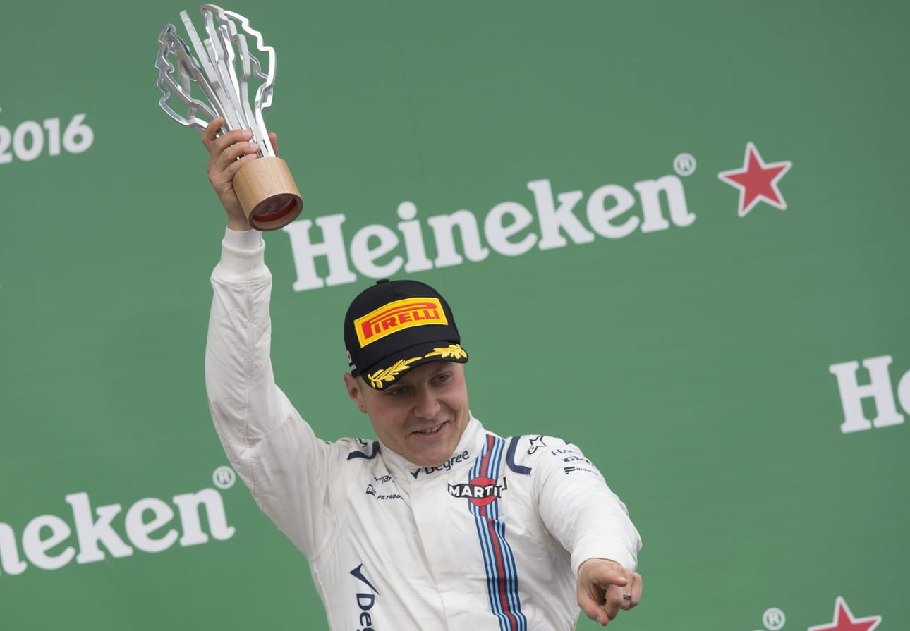 Valtteri Bottakselle palkintopallipaikka oli tällä kaudella ensimmäinen.