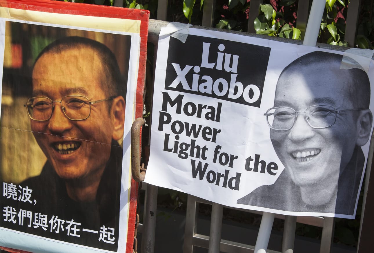 Liu Xiaobon on sanottu symboloivan taistelua Kiinan ihmisoikeuksista.