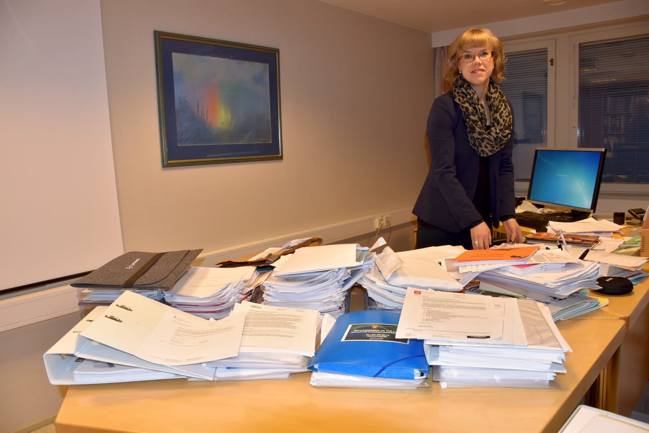 Heli Knutars aloitti Posion kunnanjohtajana heinäkuun alussa 2015.