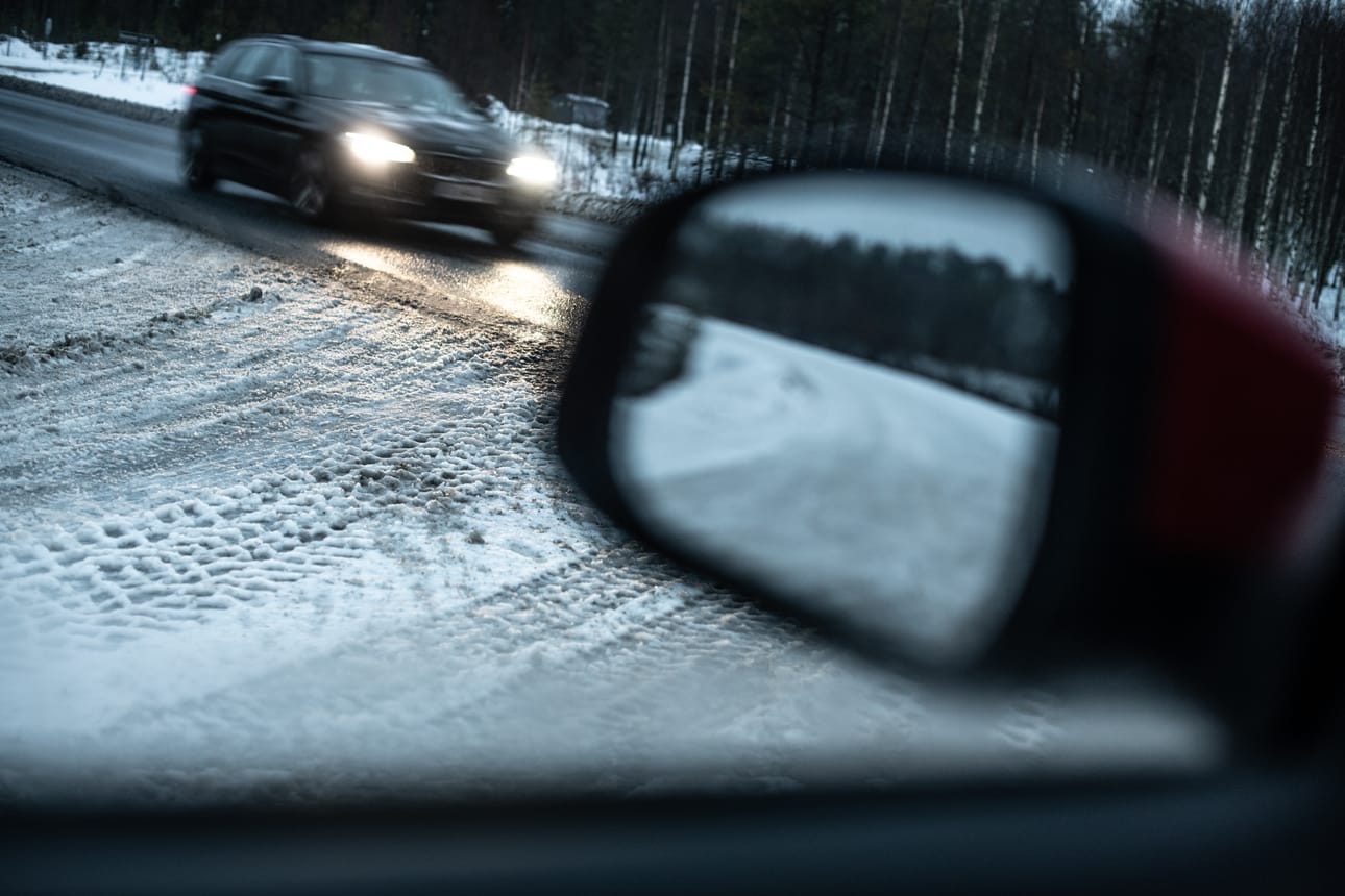 Ajokeli on huono isossa osassa maata. Arkistokuva.
