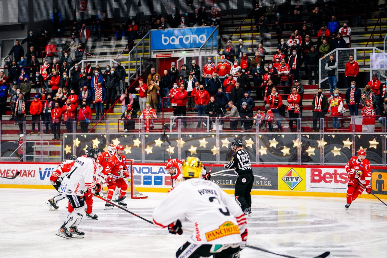 Näillä näkymin katsojat pääsevät Sportin kotiotteluihin seuraavan kerran vasta tammikuun lopulla.