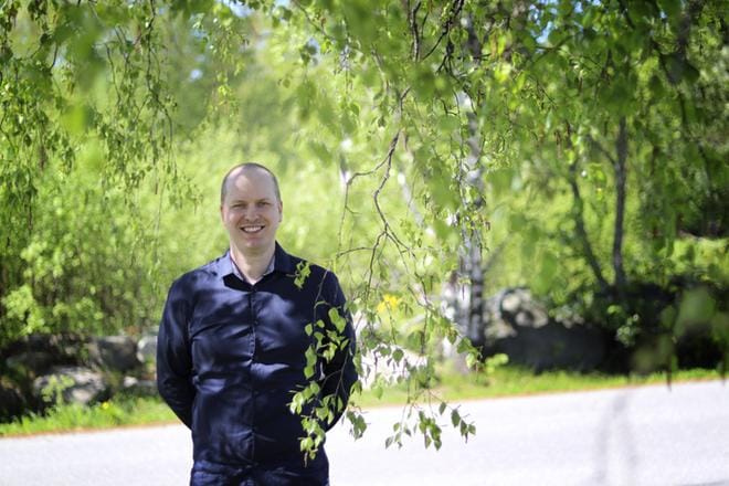 Jaakko Anttila valittiin tänä keväänä peruspalvelujohtajaksi. Työt hän oli aloittanut jo tammikuussa viransijaisena. KUVA: JOHANNA KATAJA