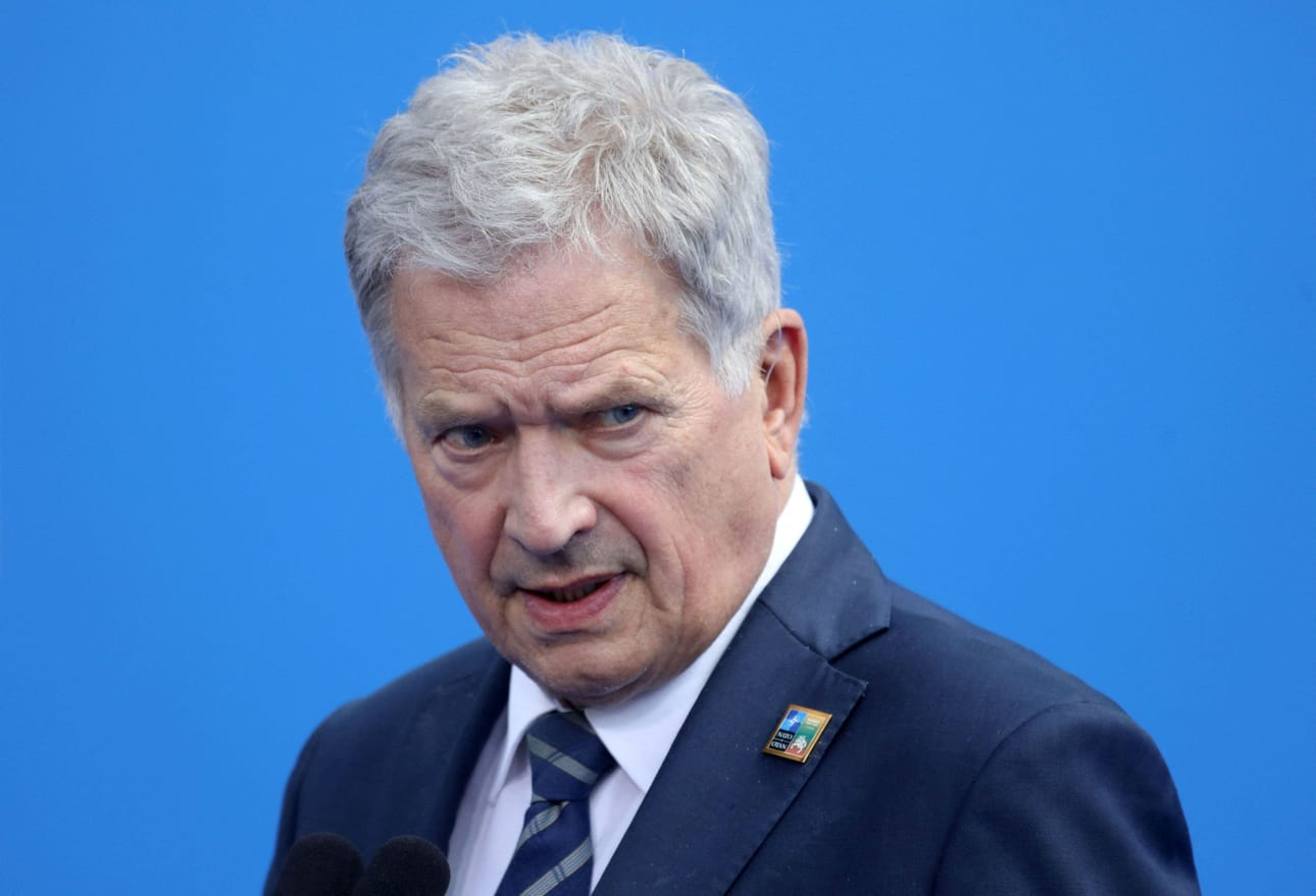 Sauli Niinistö totesi ohjelmassa, miten hän oli vuodesta 2012 lähtien tavannut Venäjän presidentti Vladimir Putinia lähes vuosittain ja käynyt hänen kanssaan useita puhelinkeskusteluja. LEHTIKUVA/AFP
