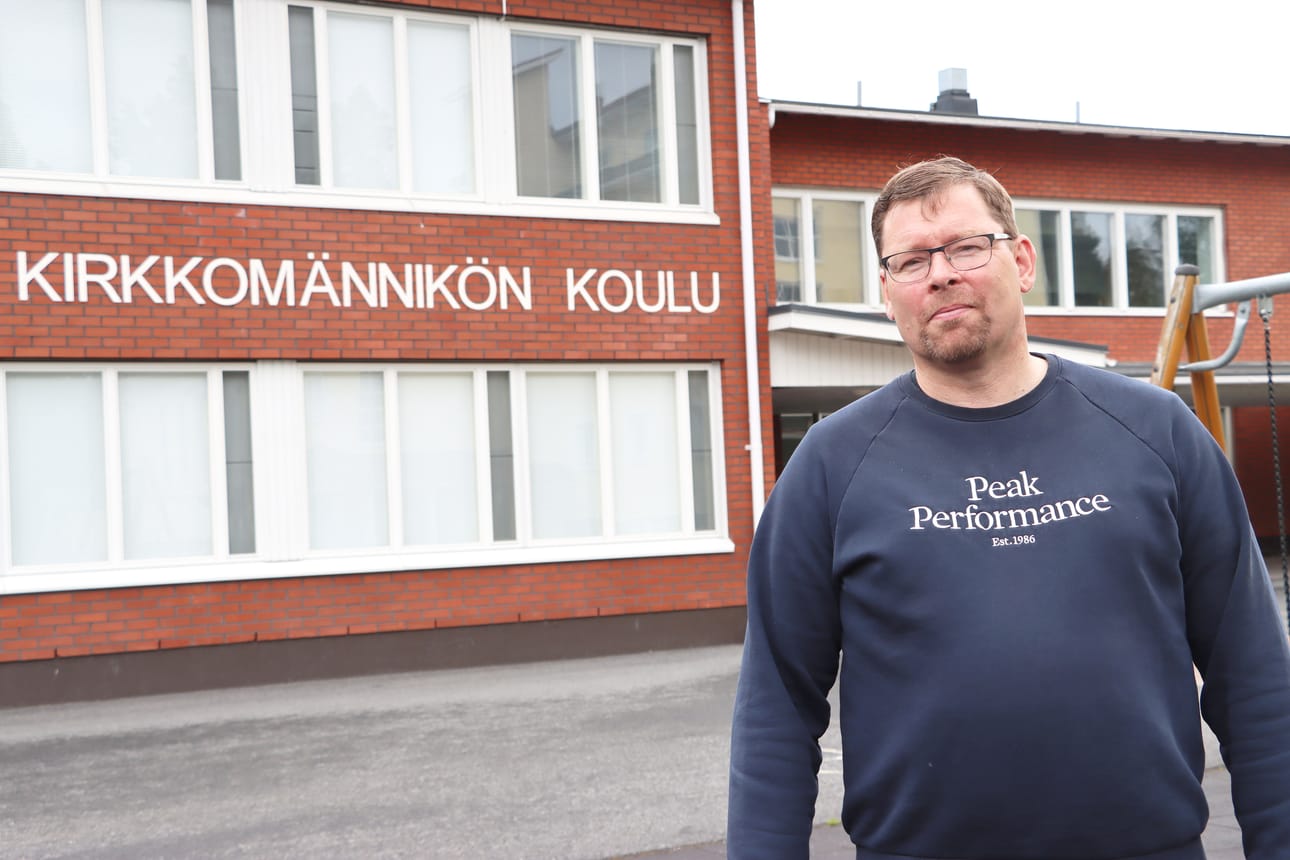 Toni Juurakko myöntää, että pientä jännitystä on ilmassa hänelläkin tänä syksynä koulua aloittaessa.