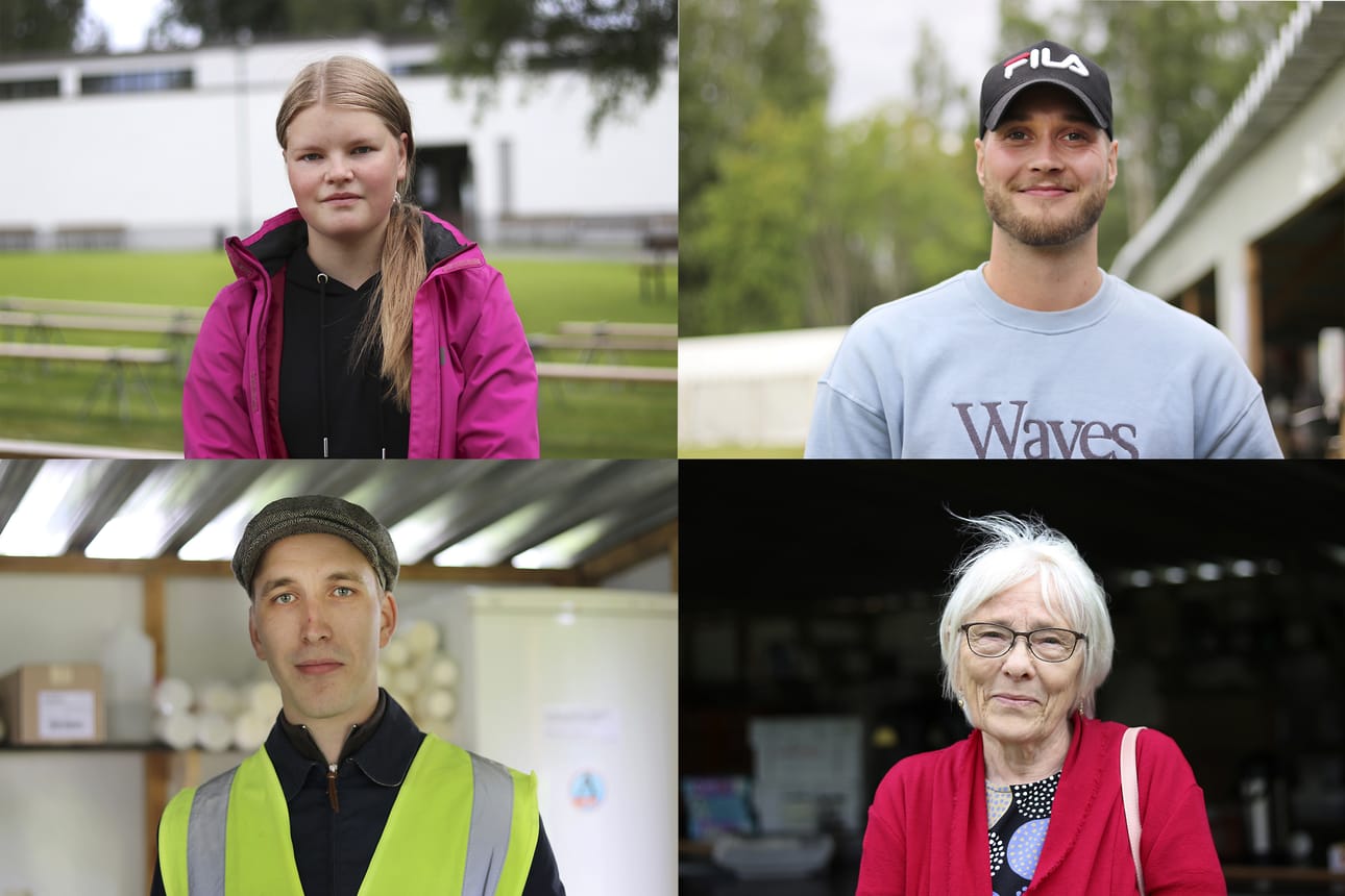 Eila Nenonen, Atte Siira, Markku Penninkangas ja Anneli Harju odottavat seuroilta muun muassa mukavia kohtaamisia sukulaisten ja ystävien kanssa.