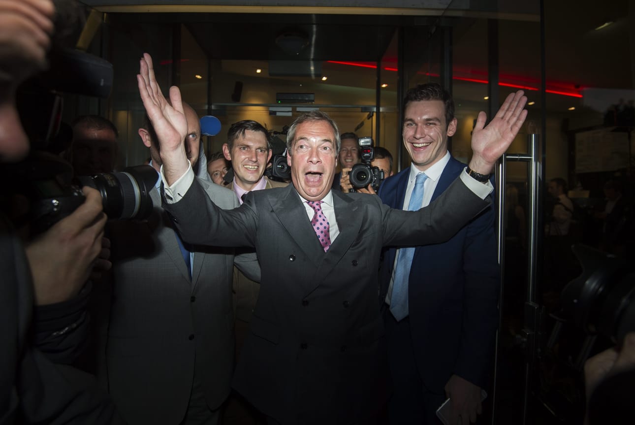 Britannian itsenäisyyspuolueen johtaja Nigel Farage sanoi, että EU-äänestyspäivä eli kesäkuun 23. on "Britannian uusi itsenäisyyspäivä".