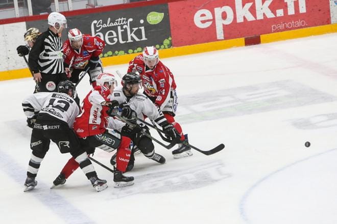 Sport ei pystynyt tasoittamaan loppuhetkien hyvistä yrityksistä huolimatta. Kuva: Jaakko Elenius