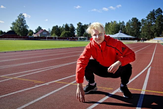 Niilo Mustalahti hakee erinomaiselle kaudelleen vielä loppuhuipennusta Ruotsi-ottelusta. KUVAT: ANTTI VAINIO