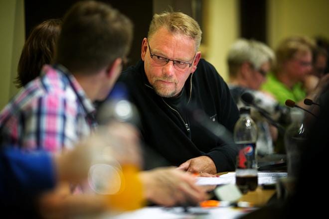Jukka Mäkynen (ps.) aikoo jatkaa politiikan tekoa niin kuin ennenkin. KUVA: TIMO ANNANPALO