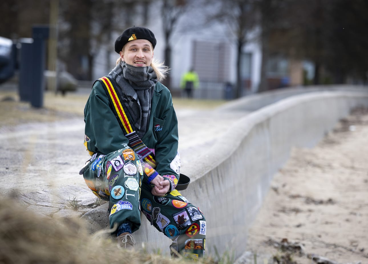 Pauli Keränen viettää todennäköisesti viimeistä opiskelijavappuaan.