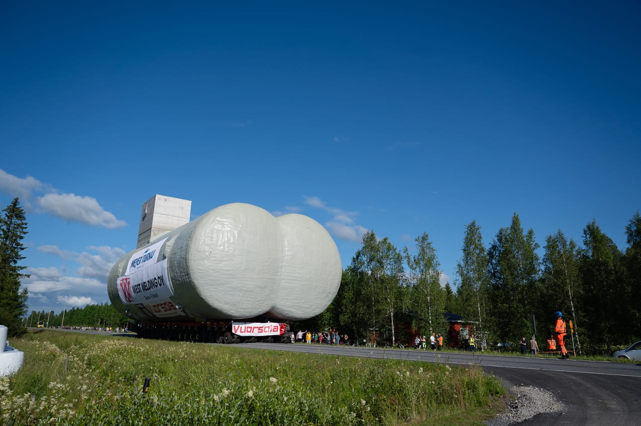 West Weldingin polttoainetankki on valmistettu meriteollisuuden käyttöön.