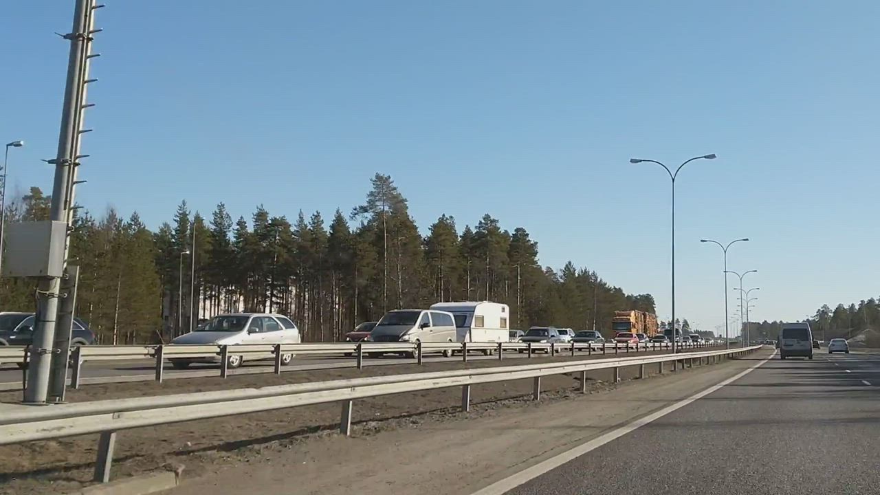 Video: Pohjantien ruuhka