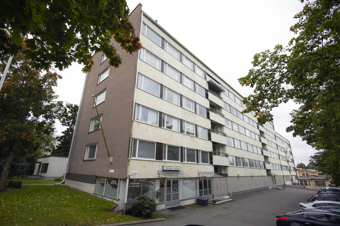 Koulukatu 10 tänä päivänä.