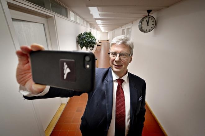Seinäjoen kaupunginjohtaja Jorma Rasinmäki jää ensi vuonna eläkkeelle. Kuva: Kari Löfhjelm