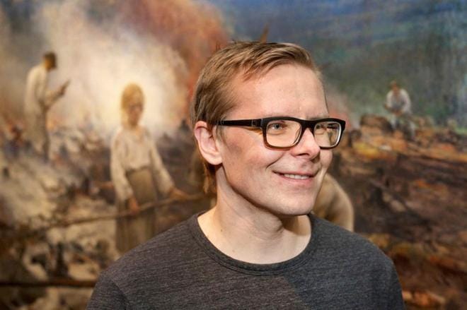 Kuortanelaissyntyinen Petri Ala-Maunus tunnetaan erityisesti maisemamaalauksistaan. Kuva: Kansallisgalleria/Jenni Nurminen