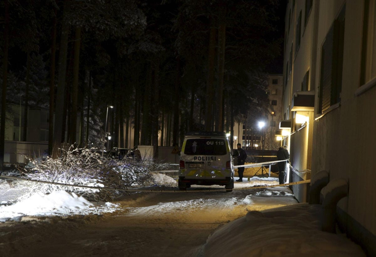 Oulussa poliisi on käyttänyt hälytystehtävän yhteydessä ampuma-asetta. LEHTIKUVA / Ville Rantanen