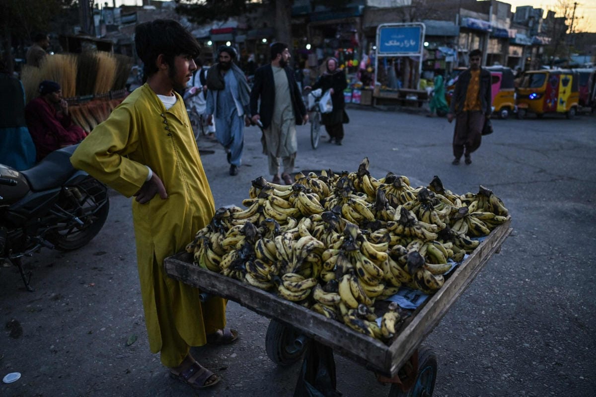 YK on toistuvasti varoittanut, että Afganistan on maailman pahimman humanitaarisen kriisin partaalla. LEHTIKUVA/AFP