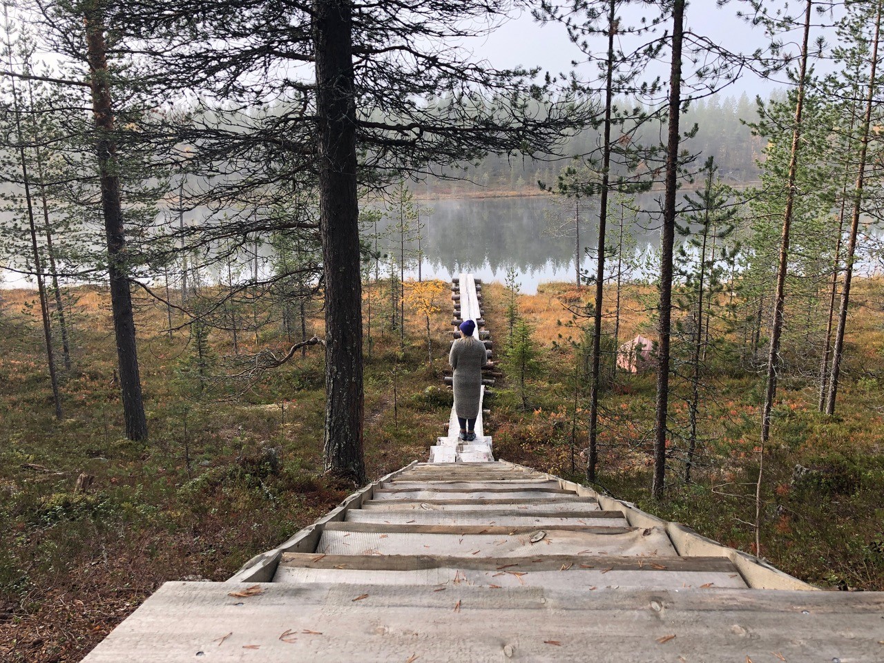 Pakaran pyöreys oli ennen tärkeintä, nyt henkinen hyvinvointi – Jutta Larm lumoutui Sallan luonnosta vasta aikuisiällä: ”Siellä nousee aina esiin se, että miksi olen tällaisessa oravanpyörässä?”